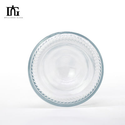 Direkt 500 ml leere, klare Glasflaschen mit Korken und Schraubkappe