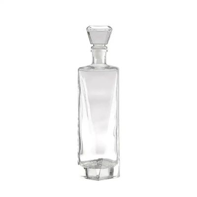 350 ml 500 ml 750 ml Einzigartige Form Custom Design Alkohol Wodka Gin Tequila Glasflaschen