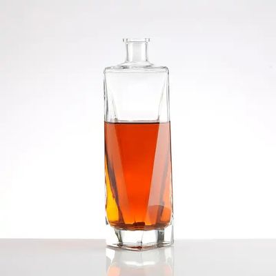 350 ml 500 ml 750 ml Einzigartige Form Custom Design Alkohol Wodka Gin Tequila Glasflaschen