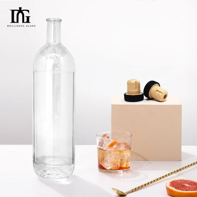 700 ml Wein Gin Rum Wodka 750 ml Whisky Glasflasche mit Warmstempel Oberflächenbehandlung