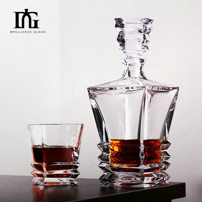 Leere Glasflasche für Wodka Wein Whisky Rum Gin 500 ml/700 ml/750 ml/1000 ml Kapazität