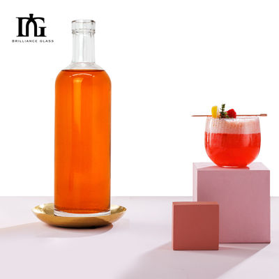 500 ml/700 ml/750 ml Glasflasche für Wein Whisky Langhals Leere Flasche
