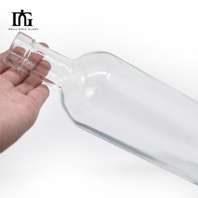 500 ml/700 ml/750 ml Glasflasche für Wein Whisky Langhals Leere Flasche