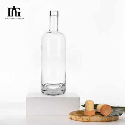 500 ml/700 ml/750 ml Glasflasche für Wein Whisky Langhals Leere Flasche