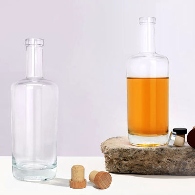 Super Flint 500 ml 750 ml Brandy klar Whisky Gin Glas Wein Farbe Wodka Flasche Direkt
