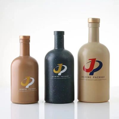 Industriegetränke 500 ml 750 ml 1000 ml Frost Whisky Alkoholflasche mit Kork