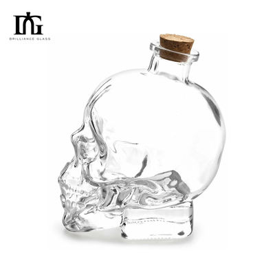 500 ml 700 ml Glas Wodka Whiskey Wein Tequila Gin Rum Alkoholflaschen für Spirituosen Saft