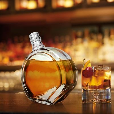 375 ml 500 ml 700 ml 750 ml 1000 ml Glasflasche mit Korken Ideal für Champagner und Whisky