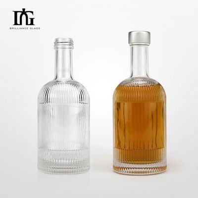 Glasweinflasche mit T-Cork 200 ml 375 ml 500 ml 750 ml 1000 ml für Spirituosen und Getränke