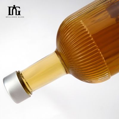 Glasweinflasche mit T-Cork 200 ml 375 ml 500 ml 750 ml 1000 ml für Spirituosen und Getränke