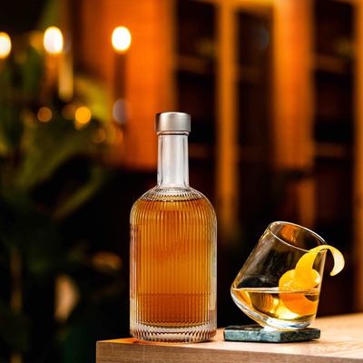 Glasweinflasche mit T-Cork 200 ml 375 ml 500 ml 750 ml 1000 ml für Spirituosen und Getränke