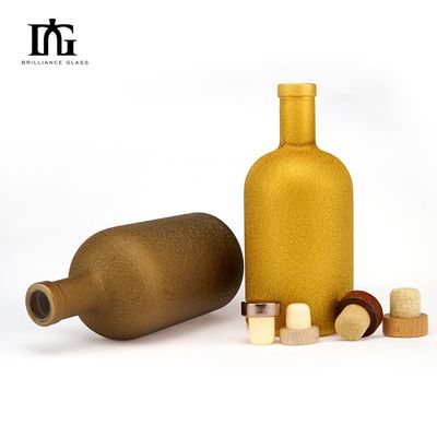 Spezialisierte Getränke Glasflasche mit T-Kork 200 ml 375 ml 500 ml 750 ml 1000 ml