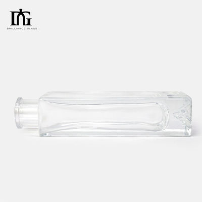 Material Glaskragen 700 ml 750 ml Klares Brandy Rum Whiskey Gin Wodka Flasche mit Kork