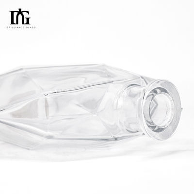 Glasmaterial Besondere Form 500 ml Brilliance Flasche für Wodka Rum Gin Spirituosen