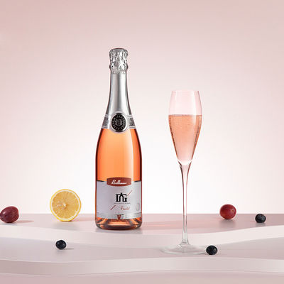 500 ml 750 ml leere Goldflasche für Champagner Elektroplattierte Gold Spirituosen Gin Liquor Glas