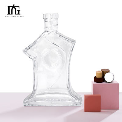 Kappe Korkenschraube Beide 700ml 70cl 750ml 75cl Glasflasche für Brandy Whiskey Gin Wodka