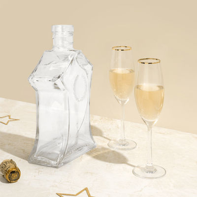 Kappe Korkenschraube Beide 700ml 70cl 750ml 75cl Glasflasche für Brandy Whiskey Gin Wodka