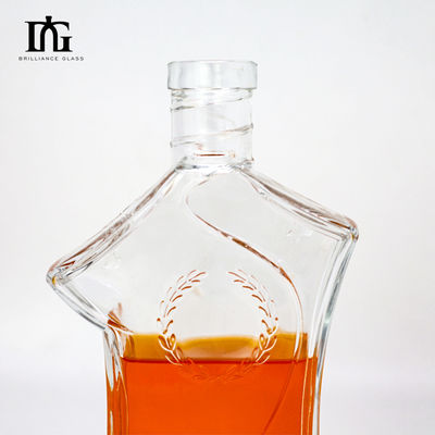 Kappe Korkenschraube Beide 700ml 70cl 750ml 75cl Glasflasche für Brandy Whiskey Gin Wodka