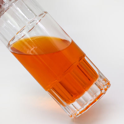 Akzeptables Kundenlogo Glasflaschen für Saft Brilliance Gin Wodka Flaschen Verkauf