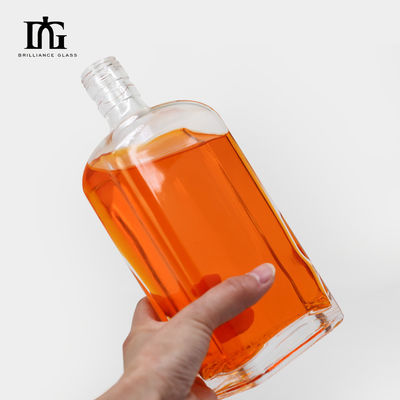 500 ml 700 ml Spezialsäfte Getränke Liquor Spirituosen Glasflasche mit Korken und Schraubverschluss