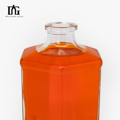 Versiegelungsart Korken 500 ml klare Flaschen aus Glas für Spirituosen aus Tequila