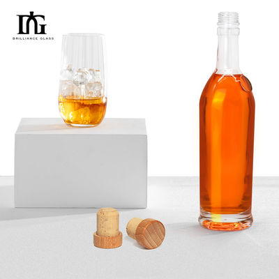 Gin 750 ml Glas Flaschen Alkohol Brandy Glasflasche Bier Flasche Getränk Kork Lebensmittel