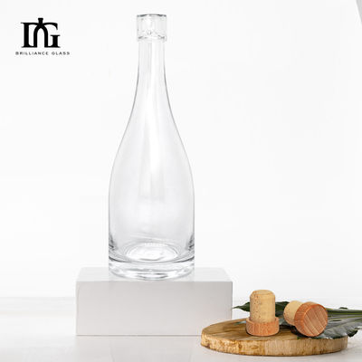 500 ml Glasflasche für Brandy, Saft, Wein und Spirituosen