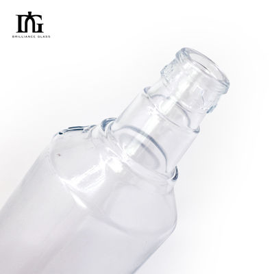 End 250 ml/350 ml/500 ml/550 ml/650 ml/700 ml/750 ml Glasflaschen für Spirituosen Alkohol Wodka