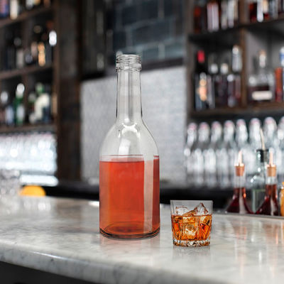 350 ml Glasflasche für klare Getränke und Getränke