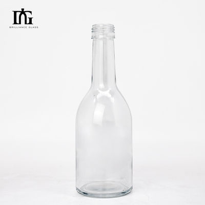 Bereitstellung freier Proben Akzeptabel OEM/ODM 750 ml Glasweinflasche mit Design und Korkkappe