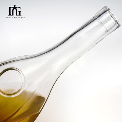 OEM/ODM Akzeptabel 1500 ml benutzerdefinierte Eisflasche für Wein leere Glasflasche