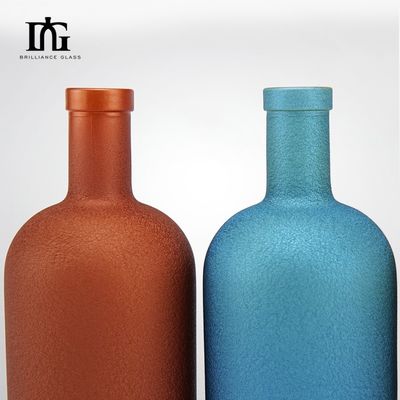 500 ml Glasflasche mit Korken und Schraubkappe für Olivenöl Likör Gin Wodka Flüssigkeit Verkauf