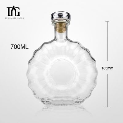 700 ml Glasflaschen für Wodka Whisky in anderen Getränken