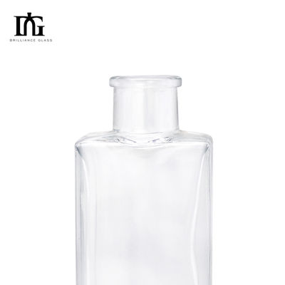 250 ml/350 ml/500 ml/550 ml/650 ml/700 ml/750 ml Glasflasche Korkenverschluss für Wodka Rum Brandy