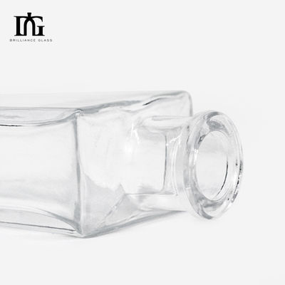 250 ml/350 ml/500 ml/550 ml/650 ml/700 ml/750 ml Glasflasche Korkenverschluss für Wodka Rum Brandy