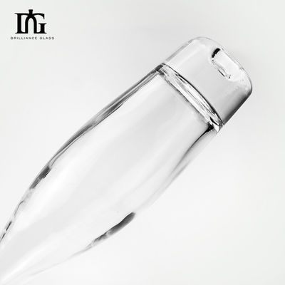 Durchsichtige Flasche aus Glas für Champagner/Whisky/Wodka/Liquor