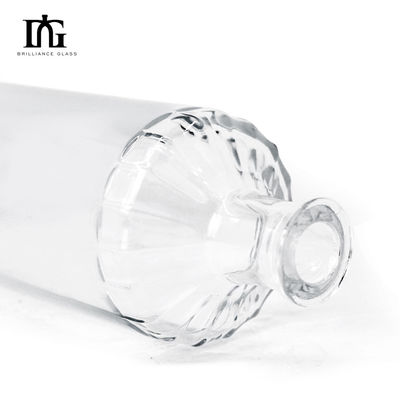 Frei verfügbare 500 ml klare Glasflaschen mit Korkkappe und dickem Boden