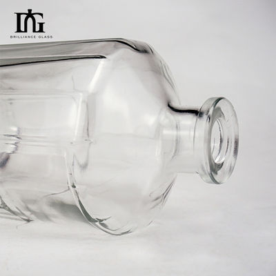 50 cl Glasflasche für Wodka Gin und Whisky OEM/ODM akzeptiert Kostenlose Proben zur Verfügung gestellt