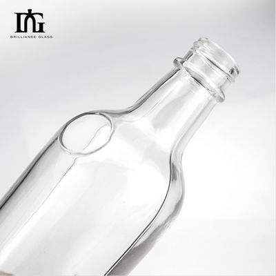 Akzeptables Kundenlogo 550ml Glasflasche für Spirituosen und Getränke