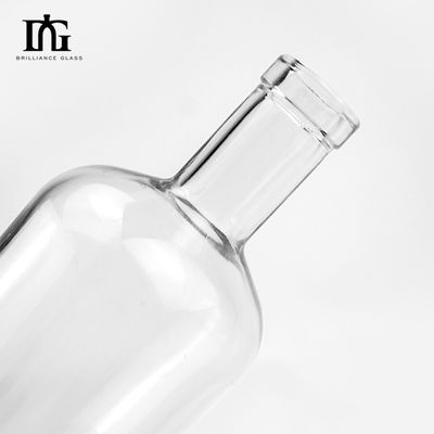 Glas 500 ml/700 ml Runde Form leere Flaschen mit Korkkappen