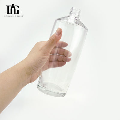 650 ml Glas Flasche Alkohol Wodka Gin Flasche mit Korken für Ihren Geschmack Körpermaterial Glas