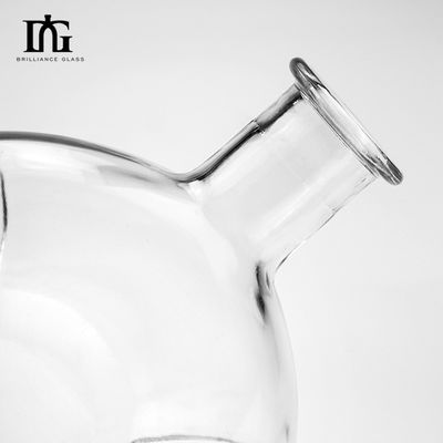 Alkohol und Getränke 700 ml kreative, transparente, versiegelte Mini-Weinflasche mit Kork