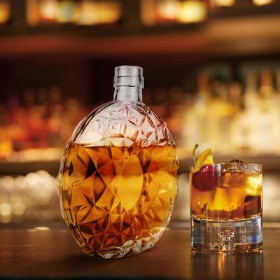 Mineralwasserkörper Material Custom Design Flint Liquor Xo Whisky Brandy Glasflasche