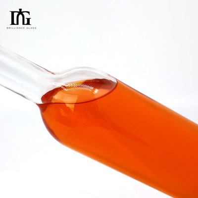 Gravierende Glasflasche Klassiker 700 ml 250 ml 500 ml Holzkorkerum Brandy Wodka