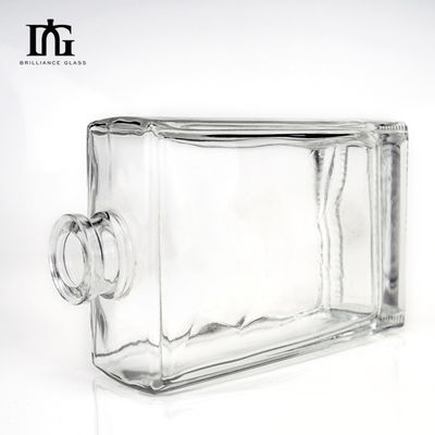 Freigegeben Glas-Basis-Material Custom Liquor für Wodka Gin 100 ml 200 ml 500 ml 700 ml