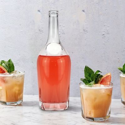 Glasflasche mit Schädelkopf für Alkohol und Getränke 100 ml 180 ml 400 ml 700 ml