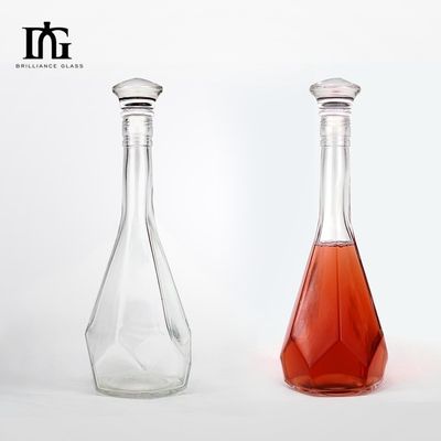 700 ml Glasgravierungen Einzigartige Form Maßgeschneiderte Form Likör Gin Wodka Spirituosen Flasche
