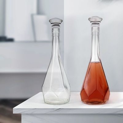 700 ml Glasgravierungen Einzigartige Form Maßgeschneiderte Form Likör Gin Wodka Spirituosen Flasche