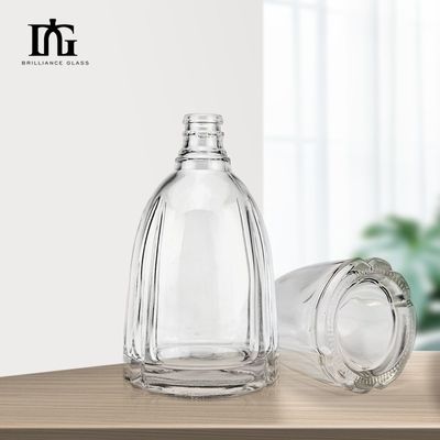 500 ml 700 ml spezielle Super Flint Glasflaschen für Alkohol Whisky Wodka Brandy einzigartige Design