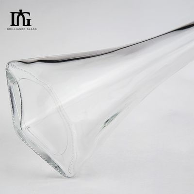 Druck Handhabung Sprühen 700 ml 500 ml Quadrat Glasflasche für Whisky Wodka Likör